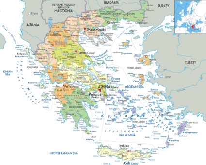 Greece-map