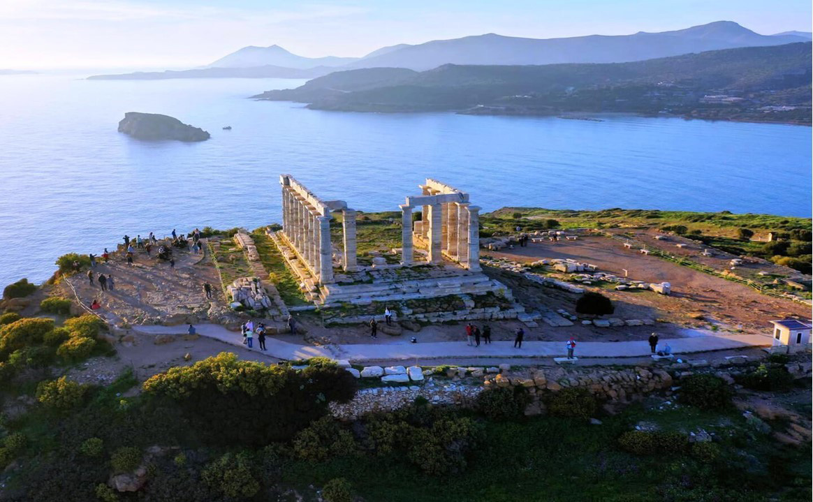 Explore the Temple of Poseidon with My Greece Tours services